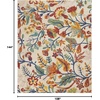 image:imageNourison Home Allur Ivory Multicolor 2 x 3 Area Rug  Easy Clean Non Shedding Bed Room Living Room Dining Room Kitchen 2 x 3Ivory Multicolor