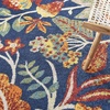 image:imageNourison Home Allur Ivory Multicolor 2 x 3 Area Rug  Easy Clean Non Shedding Bed Room Living Room Dining Room Kitchen 2 x 3Navy Multicolor