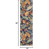 image:imageNourison Home Allur Ivory Multicolor 2 x 3 Area Rug  Easy Clean Non Shedding Bed Room Living Room Dining Room Kitchen 2 x 3Navy Multicolor