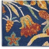 image:imageNourison Home Allur Ivory Multicolor 2 x 3 Area Rug  Easy Clean Non Shedding Bed Room Living Room Dining Room Kitchen 2 x 3Navy Multicolor