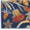 image:imageNourison Home Allur Ivory Multicolor 2 x 3 Area Rug  Easy Clean Non Shedding Bed Room Living Room Dining Room Kitchen 2 x 3Navy Multicolor