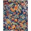 image:imageNourison Home Allur Ivory Multicolor 2 x 3 Area Rug  Easy Clean Non Shedding Bed Room Living Room Dining Room Kitchen 2 x 3Navy Multicolor