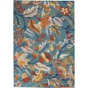 image:imageNourison Home Allur Ivory Multicolor 2 x 3 Area Rug  Easy Clean Non Shedding Bed Room Living Room Dining Room Kitchen 2 x 3Turquoise Multicolor