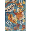 image:imageNourison Home Allur Ivory Multicolor 2 x 3 Area Rug  Easy Clean Non Shedding Bed Room Living Room Dining Room Kitchen 2 x 3Turquoise Multicolor