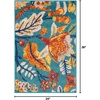 image:imageNourison Home Allur Ivory Multicolor 2 x 3 Area Rug  Easy Clean Non Shedding Bed Room Living Room Dining Room Kitchen 2 x 3Turquoise Multicolor