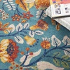 image:imageNourison Home Allur Ivory Multicolor 2 x 3 Area Rug  Easy Clean Non Shedding Bed Room Living Room Dining Room Kitchen 2 x 3Turquoise Multicolor