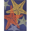 image:imageNourison Home Aloha Blue Multicolor 53 x 75 Area Rug  Easy Clean Non Shedding Bed Room Living Room Dining Room Kitchen 5 x 8Blue Multicolor