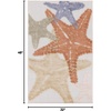 image:imageNourison Home Aloha Blue Multicolor 53 x 75 Area Rug  Easy Clean Non Shedding Bed Room Living Room Dining Room Kitchen 5 x 8Ivory Multicolor
