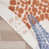 image:imageNourison Home Aloha Blue Multicolor 53 x 75 Area Rug  Easy Clean Non Shedding Bed Room Living Room Dining Room Kitchen 5 x 8Ivory Multicolor
