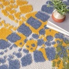 image:imageNourison Home Aloha Blue Multicolor 53 x 75 Area Rug  Easy Clean Non Shedding Bed Room Living Room Dining Room Kitchen 5 x 8Multi Color