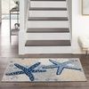image:imageNourison Home Aloha Green Yellow 53 x 75 Area Rug  Easy Clean Non Shedding Bed Room Living Room Dining Room Kitchen 5 x 8BlueGrey