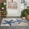image:imageNourison Home Aloha Green Yellow 53 x 75 Area Rug  Easy Clean Non Shedding Bed Room Living Room Dining Room Kitchen 5 x 8BlueGrey