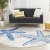 image:imageNourison Home Aloha Green Yellow 53 x 75 Area Rug  Easy Clean Non Shedding Bed Room Living Room Dining Room Kitchen 5 x 8BlueGrey