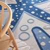 image:imageNourison Home Aloha Green Yellow 53 x 75 Area Rug  Easy Clean Non Shedding Bed Room Living Room Dining Room Kitchen 5 x 8BlueGrey