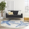 image:imageNourison Home Aloha Green Yellow 53 x 75 Area Rug  Easy Clean Non Shedding Bed Room Living Room Dining Room Kitchen 5 x 8BlueGrey