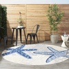 image:imageNourison Home Aloha Green Yellow 53 x 75 Area Rug  Easy Clean Non Shedding Bed Room Living Room Dining Room Kitchen 5 x 8BlueGrey