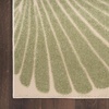 image:imageNourison Home Aloha Green Yellow 53 x 75 Area Rug  Easy Clean Non Shedding Bed Room Living Room Dining Room Kitchen 5 x 8Green Yellow