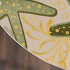 image:imageNourison Home Aloha Green Yellow 53 x 75 Area Rug  Easy Clean Non Shedding Bed Room Living Room Dining Room Kitchen 5 x 8Green Yellow
