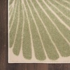 image:imageNourison Home Aloha Green Yellow 53 x 75 Area Rug  Easy Clean Non Shedding Bed Room Living Room Dining Room Kitchen 5 x 8Green Yellow