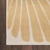 image:imageNourison Home Aloha Green Yellow 53 x 75 Area Rug  Easy Clean Non Shedding Bed Room Living Room Dining Room Kitchen 5 x 8Ivory Multicolor