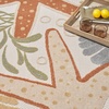 image:imageNourison Home Aloha Green Yellow 53 x 75 Area Rug  Easy Clean Non Shedding Bed Room Living Room Dining Room Kitchen 5 x 8Ivory Multicolor