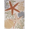 image:imageNourison Home Aloha Green Yellow 53 x 75 Area Rug  Easy Clean Non Shedding Bed Room Living Room Dining Room Kitchen 5 x 8Ivory Multicolor