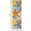 image:imageNourison Home Aloha Green Yellow 53 x 75 Area Rug  Easy Clean Non Shedding Bed Room Living Room Dining Room Kitchen 5 x 8Multi Color