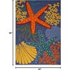 image:imageNourison Home Aloha Green Yellow 53 x 75 Area Rug  Easy Clean Non Shedding Bed Room Living Room Dining Room Kitchen 5 x 8Navy Multicolor