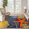 image:imageNourison Home Aloha Green Yellow 53 x 75 Area Rug  Easy Clean Non Shedding Bed Room Living Room Dining Room Kitchen 5 x 8Navy Multicolor