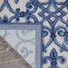 image:imageNourison Home Aloha Multicolor 3 x 5 Area Rug  Easy Clean Non Shedding Bed Room Living Room Dining Room Kitchen 3 x 5GreyBlue