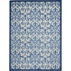 image:imageNourison Home Aloha Multicolor 3 x 5 Area Rug  Easy Clean Non Shedding Bed Room Living Room Dining Room Kitchen 3 x 5GreyBlue