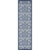 image:imageNourison Home Aloha Multicolor 3 x 5 Area Rug  Easy Clean Non Shedding Bed Room Living Room Dining Room Kitchen 3 x 5GreyBlue