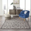 image:imageNourison Home Aloha Multicolor 3 x 5 Area Rug  Easy Clean Non Shedding Bed Room Living Room Dining Room Kitchen 3 x 5GreyCharcoal