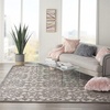 image:imageNourison Home Aloha Multicolor 3 x 5 Area Rug  Easy Clean Non Shedding Bed Room Living Room Dining Room Kitchen 3 x 5GreyCharcoal