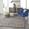 image:imageNourison Home Aloha Multicolor 3 x 5 Area Rug  Easy Clean Non Shedding Bed Room Living Room Dining Room Kitchen 3 x 5GreyCharcoal