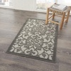 image:imageNourison Home Aloha Multicolor 3 x 5 Area Rug  Easy Clean Non Shedding Bed Room Living Room Dining Room Kitchen 3 x 5GreyCharcoal