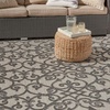 image:imageNourison Home Aloha Multicolor 3 x 5 Area Rug  Easy Clean Non Shedding Bed Room Living Room Dining Room Kitchen 3 x 5GreyCharcoal