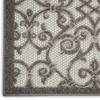 image:imageNourison Home Aloha Multicolor 3 x 5 Area Rug  Easy Clean Non Shedding Bed Room Living Room Dining Room Kitchen 3 x 5GreyCharcoal