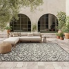 image:imageNourison Home Aloha Multicolor 3 x 5 Area Rug  Easy Clean Non Shedding Bed Room Living Room Dining Room Kitchen 3 x 5GreyCharcoal