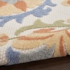 image:imageNourison Home Aloha Multicolor 3 x 5 Area Rug  Easy Clean Non Shedding Bed Room Living Room Dining Room Kitchen 3 x 5Ivory Blue