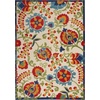 image:imageNourison Home Aloha Multicolor 3 x 5 Area Rug  Easy Clean Non Shedding Bed Room Living Room Dining Room Kitchen 3 x 5Multi Color