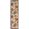 image:imageNourison Home Aloha Multicolor 3 x 5 Area Rug  Easy Clean Non Shedding Bed Room Living Room Dining Room Kitchen 3 x 5Multi Color