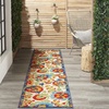 image:imageNourison Home Aloha Multicolor 3 x 5 Area Rug  Easy Clean Non Shedding Bed Room Living Room Dining Room Kitchen 3 x 5Multi Color