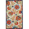 image:imageNourison Home Aloha Multicolor 3 x 5 Area Rug  Easy Clean Non Shedding Bed Room Living Room Dining Room Kitchen 3 x 5Multi Color