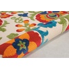 image:imageNourison Home Aloha Multicolor 3 x 5 Area Rug  Easy Clean Non Shedding Bed Room Living Room Dining Room Kitchen 3 x 5Multi Color