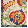 image:imageNourison Home Aloha Multicolor 3 x 5 Area Rug  Easy Clean Non Shedding Bed Room Living Room Dining Room Kitchen 3 x 5Multi Color