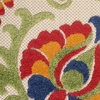 image:imageNourison Home Aloha Multicolor 3 x 5 Area Rug  Easy Clean Non Shedding Bed Room Living Room Dining Room Kitchen 3 x 5Multi Color