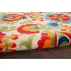 image:imageNourison Home Aloha Multicolor 3 x 5 Area Rug  Easy Clean Non Shedding Bed Room Living Room Dining Room Kitchen 3 x 5Multi Color
