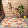 image:imageNourison Home Aloha Multicolor 3 x 5 Area Rug  Easy Clean Non Shedding Bed Room Living Room Dining Room Kitchen 3 x 5Multi Color
