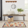 image:imageNourison Home Aloha Multicolor 3 x 5 Area Rug  Easy Clean Non Shedding Bed Room Living Room Dining Room Kitchen 3 x 5Multi Color